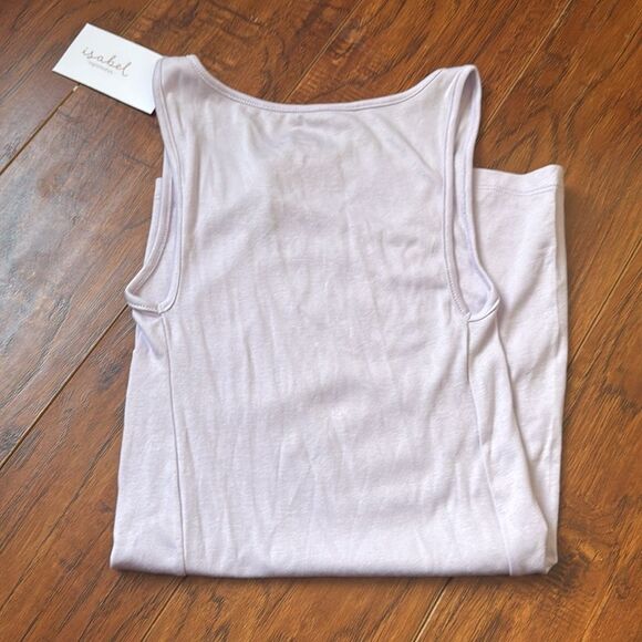 NWT Isabel Maternity by Ingrid & Isabel Lavender Purple Tank Top - Picture 5 of 9